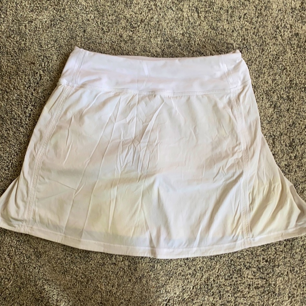 White lululemon skirt; size 2.